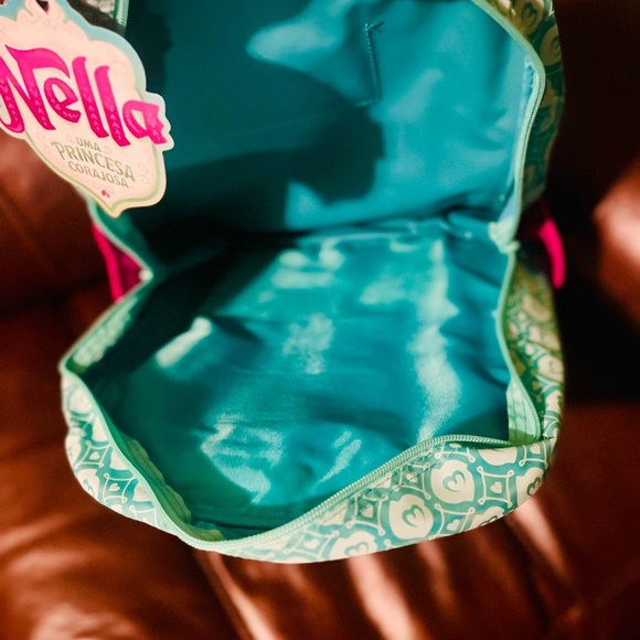 Nickelodeon Green and Pink Backpack with Cartoon Characters - Picture 4 of 8